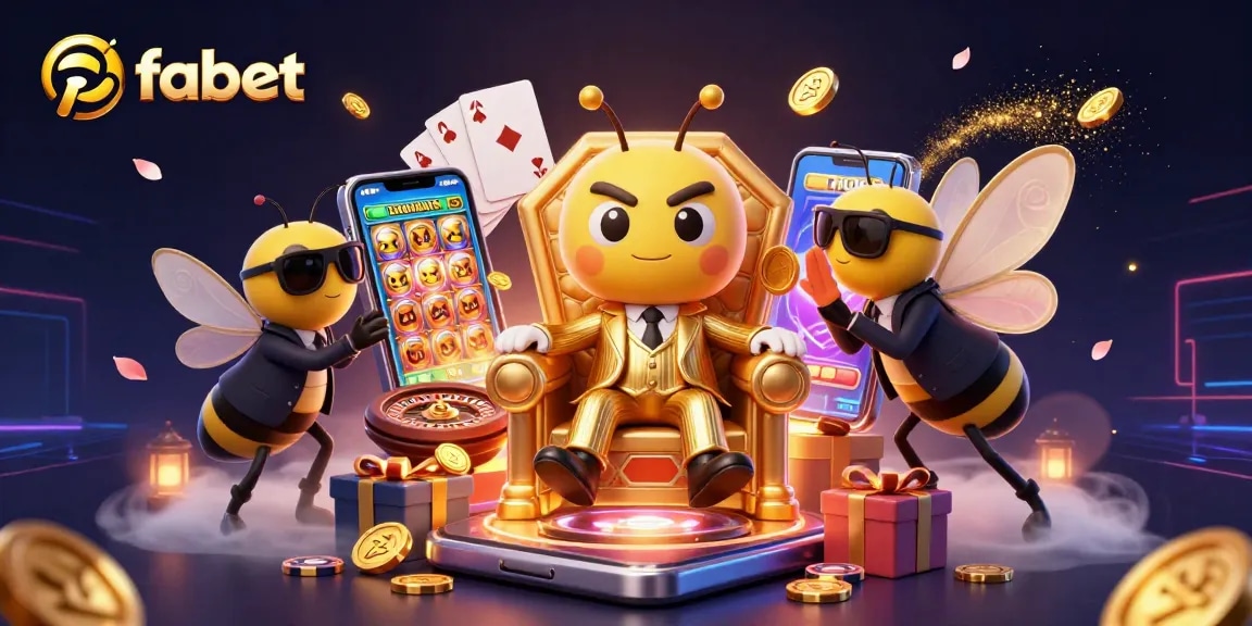 Experience the thrilling world of fabet with a dynamic 3D casino scene packed with action and visuals.