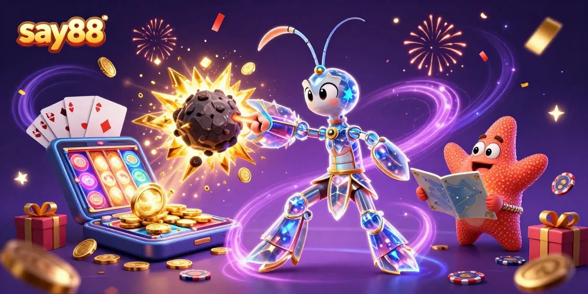 Engage with say88's unique gaming experience through exciting slot games and dynamic casino elements.