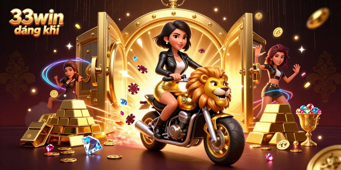 Experience thrilling gameplay with 33win đăng ký, a glamorous scene of casino excitement