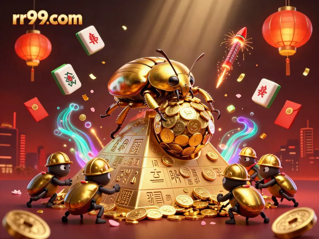 Experience thrilling gameplay at rr99 com with vibrant symbols, gold coins, and engaging characters in a casino scene.