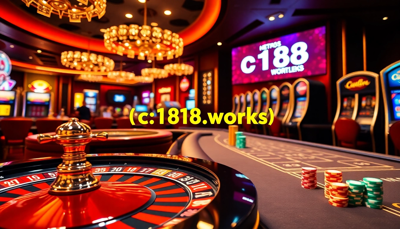 Experience the thrill of winning at https://c168.works/ with vibrant casino games and engaging slot machines.