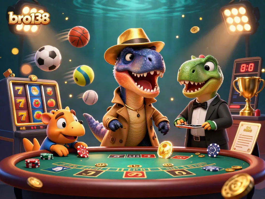 bro138 connects players to thrilling slots and games with a clever velociraptor counter in action.
