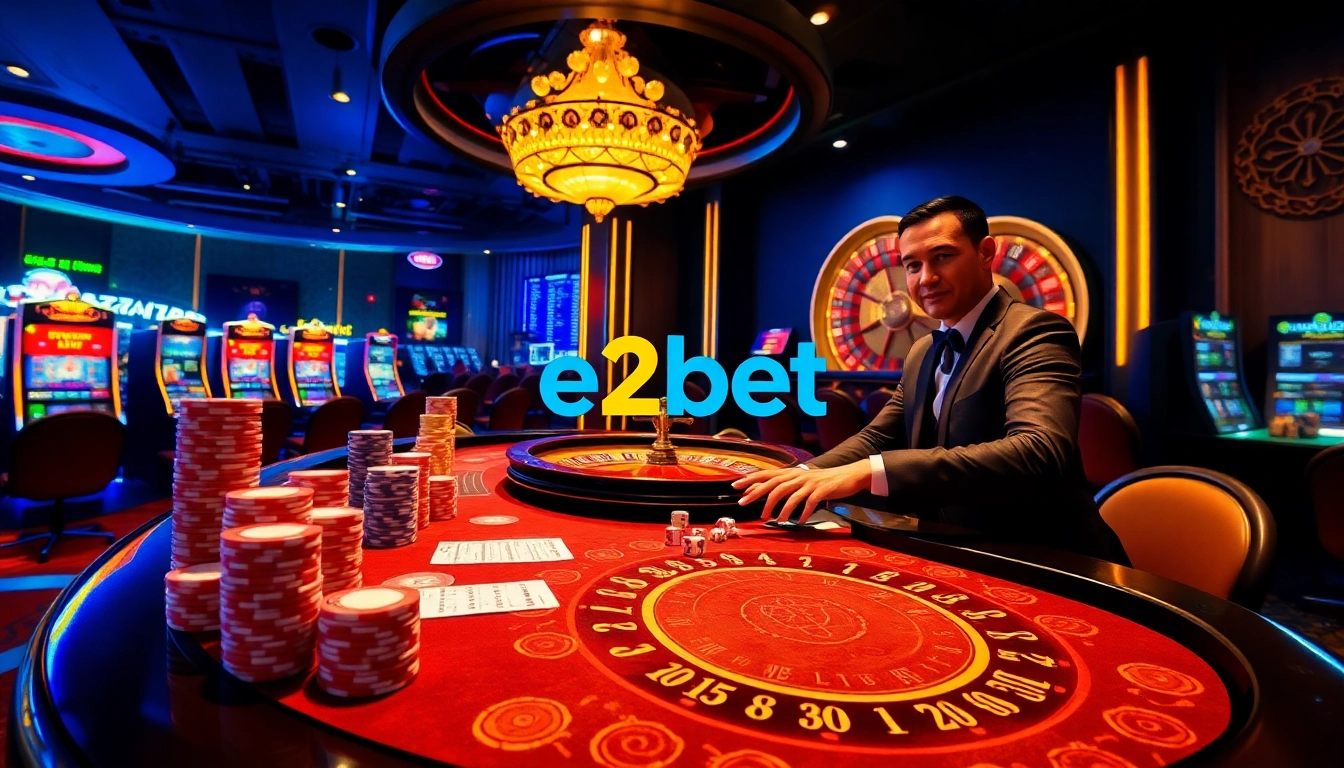 Engage with the vibrant gaming experience at https://e2bet-games.org featuring luxurious casino tables and exciting gameplay.
