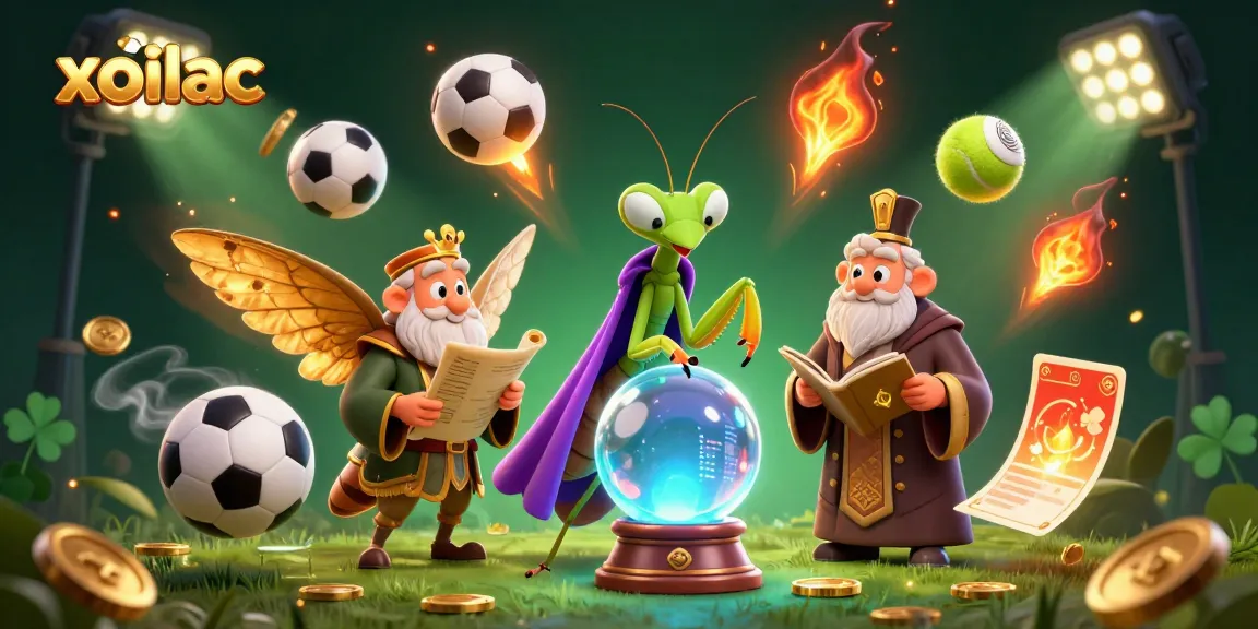 Xoilac offers thrilling sports betting scenes with vibrant characters and dynamic elements.