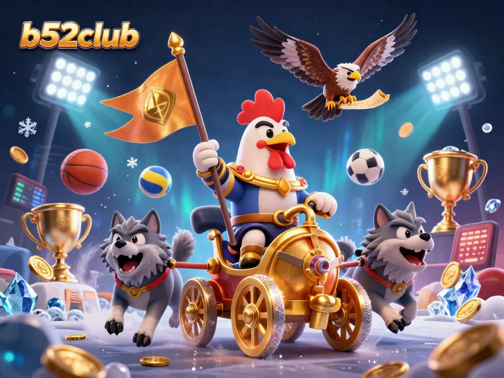 Engage with exciting b52club gambling experiences through dynamic sports betting imagery.