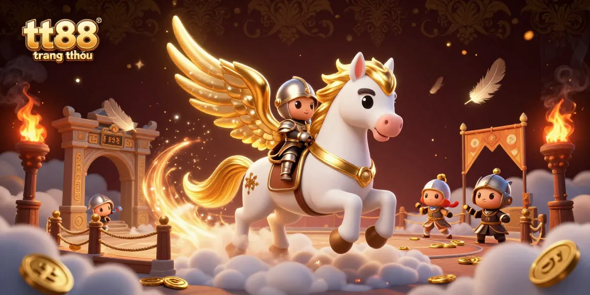 Engage with thrilling games at tt88 trang chủ, exploring a dynamic celestial battle scene featuring whimsical characters and vibrant elements.