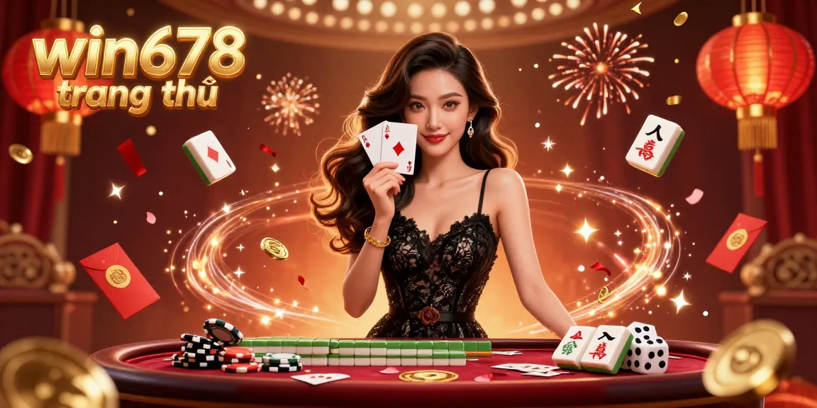 Experience the excitement of win678 trang chủ with a stunning 3D casino scene showcasing elegance and gameplay.