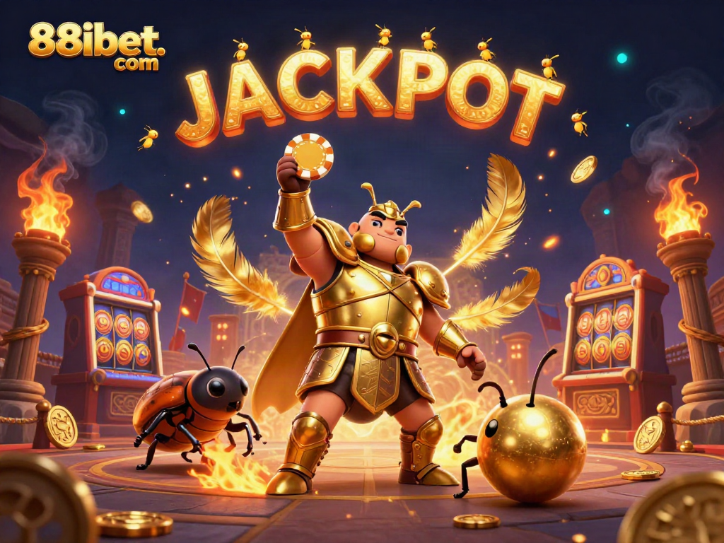 Experience the excitement of 88ibet. com with vibrant casino characters and dynamic slots action.