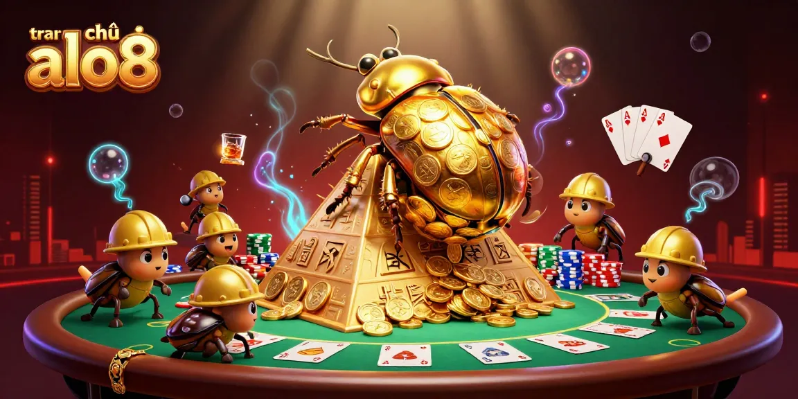 Spin the reels of fortune with expert strategies on trang chủ alo8, featuring a dazzling casino illustration.
