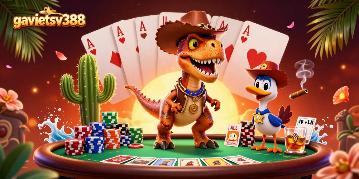 Experience exciting gambling at gavietsv388 with dynamic card games and vibrant casino elements.