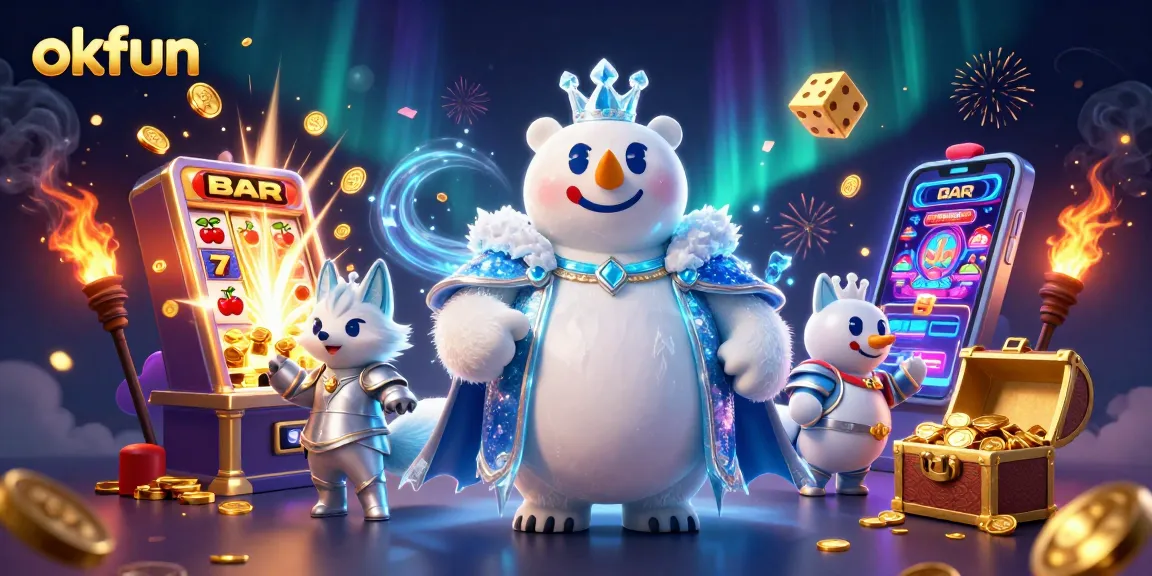 Spin the reels with okfun's thrilling slot games featuring vibrant jackpots and exciting symbols.