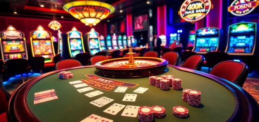 People playing poker and slots at a luxurious casino featuring kp88 link promotions.