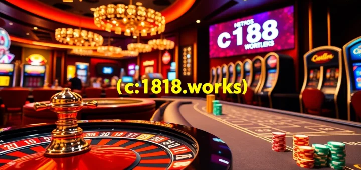 Experience the thrill of winning at https://c168.works/ with vibrant casino games and engaging slot machines.