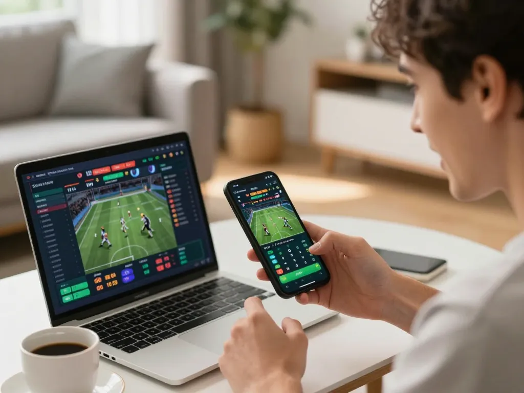 Engaging in live sports betting on 388bet mobile app with real-time odds and excitement.