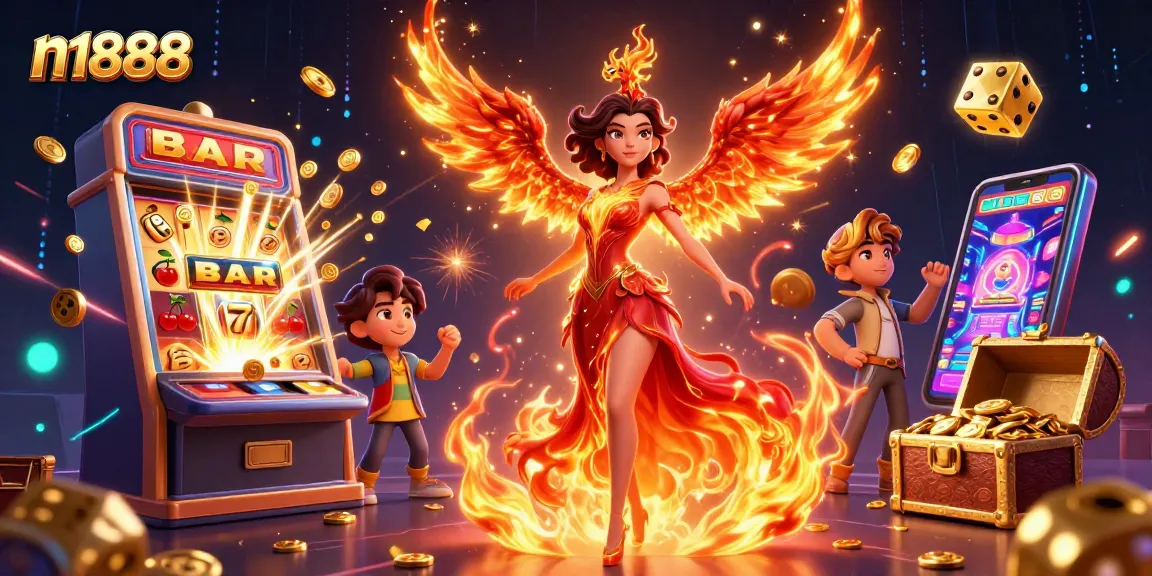 Win big at n1888 with an immersive casino experience featuring vibrant game elements.